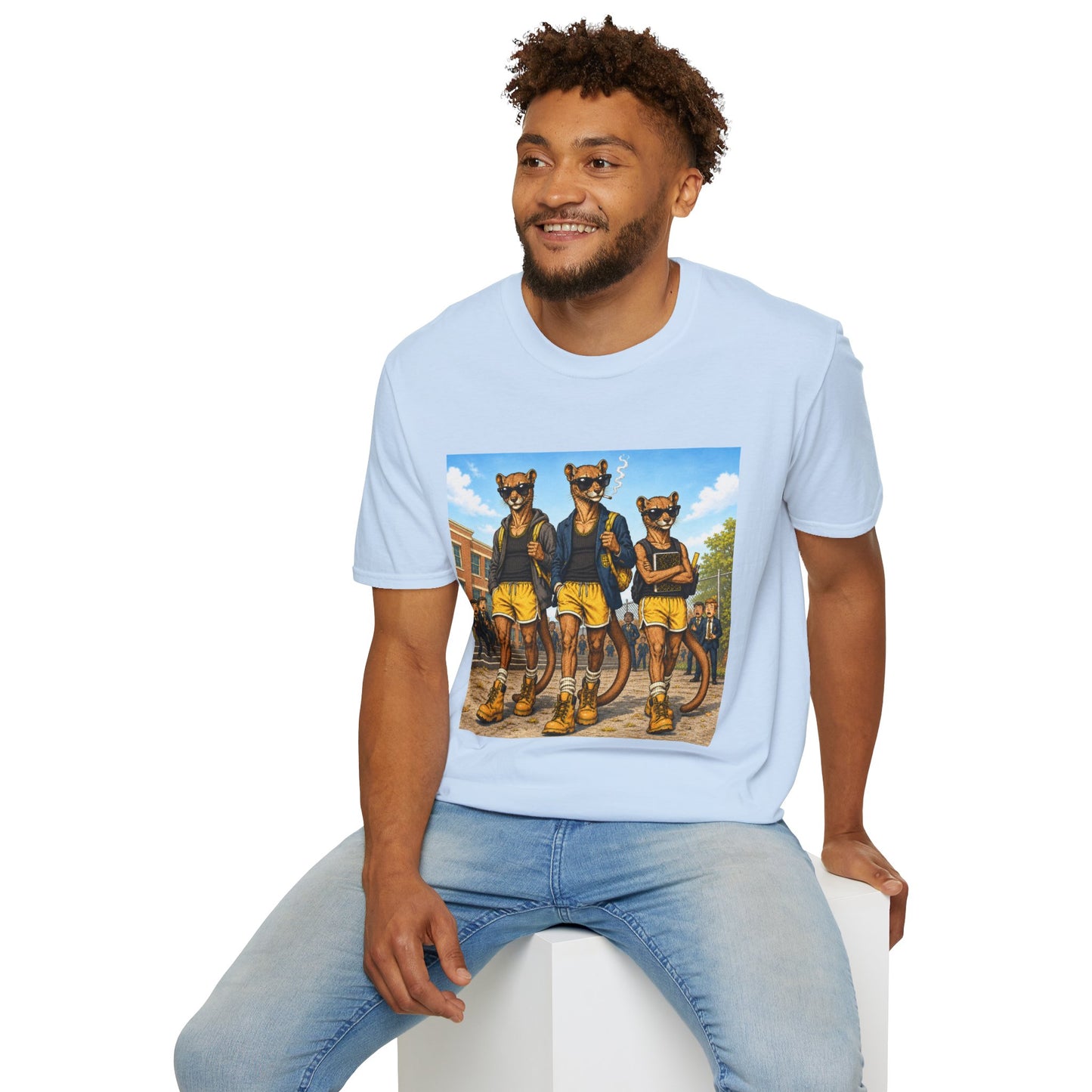 Fossa Schoolboys T-Shirt — Funny Show-Off Student Graphic Tee