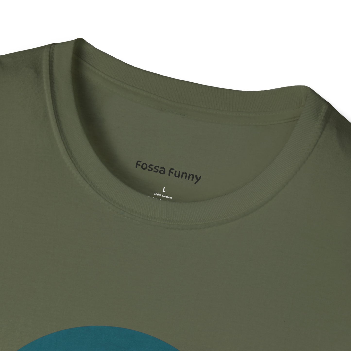 Lazy Fossa T-Shirt — Retro Fossa on Sofa Graphic Tee