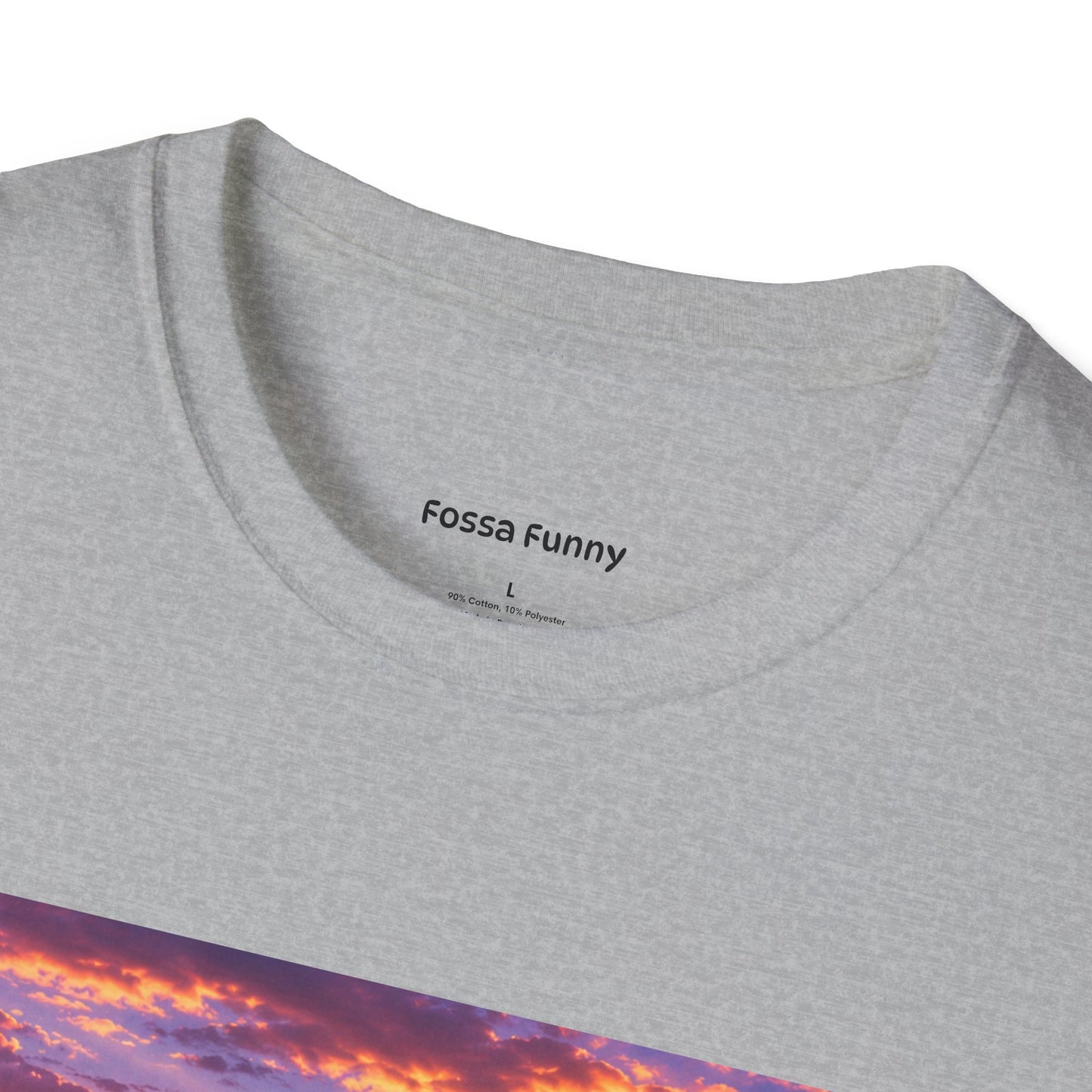 Lion and Zebra Sunset T-Shirt — African Safari Wildlife Graphic Tee