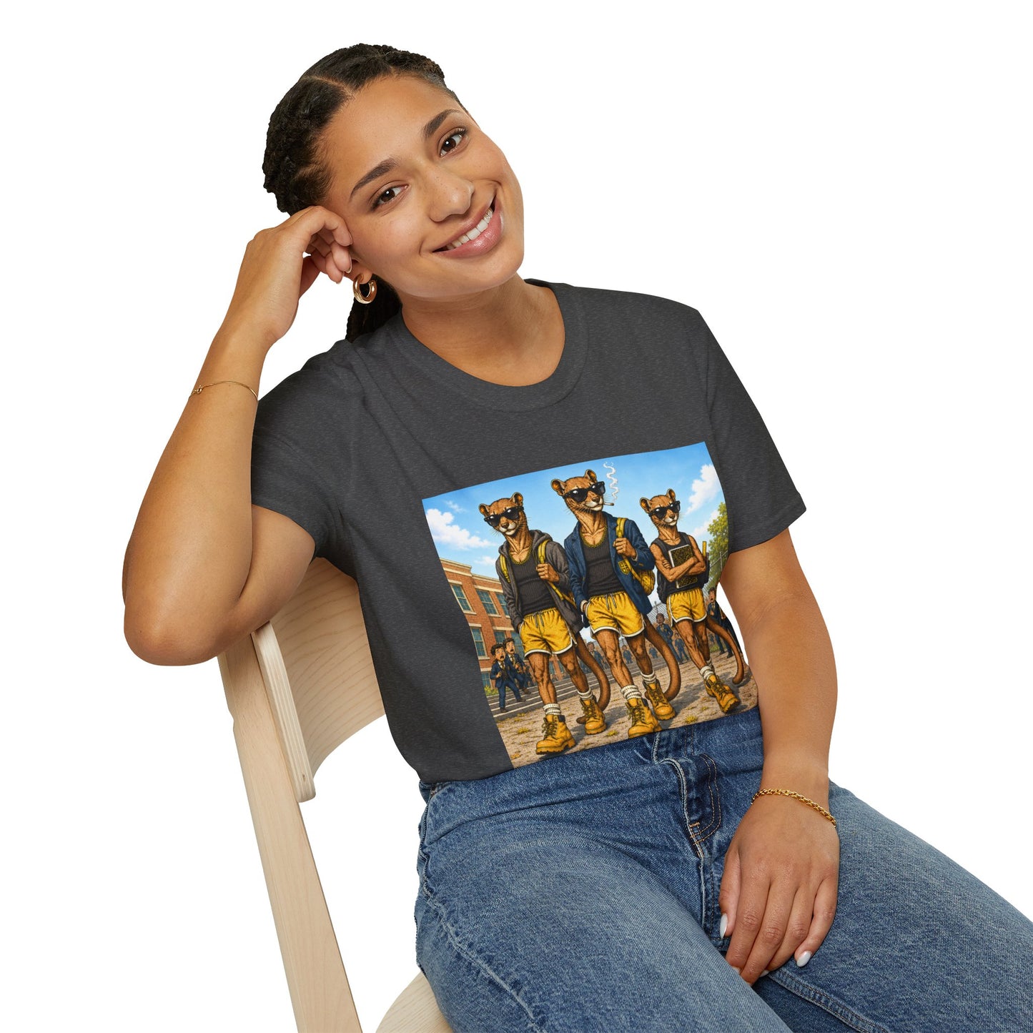 Fossa Schoolboys T-Shirt — Funny Show-Off Student Graphic Tee