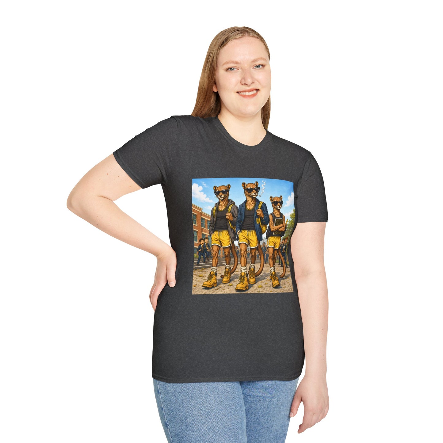 Fossa Schoolboys T-Shirt — Funny Show-Off Student Graphic Tee