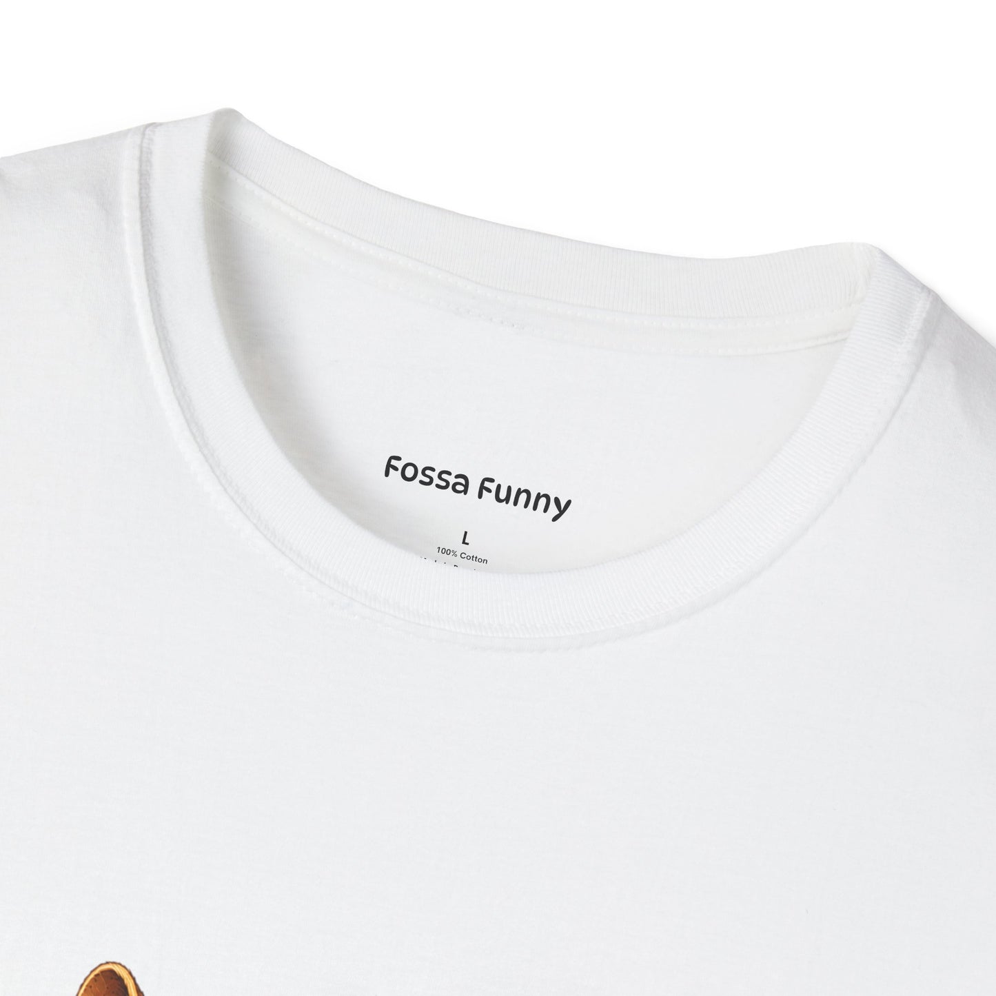 Protective Mama Fossa T-Shirt — A soft and heartwarming design celebrating the love between a mother and her baby
