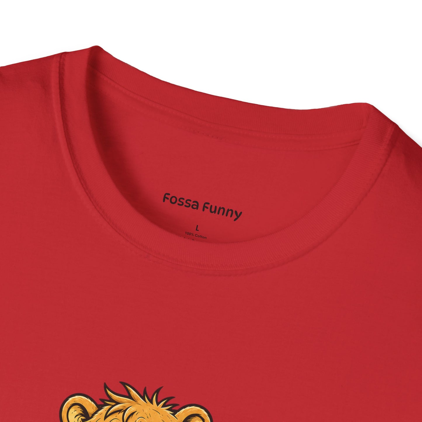 Coffee Powered Fossa T-Shirt — Funny Loading Animal Graphic Tee