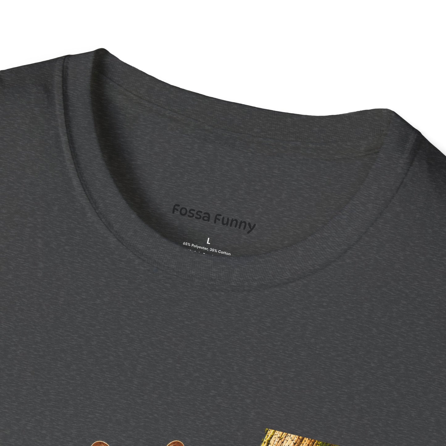 Climbing Fossa T-Shirt — Cute Madagascar Wildlife Graphic Tee