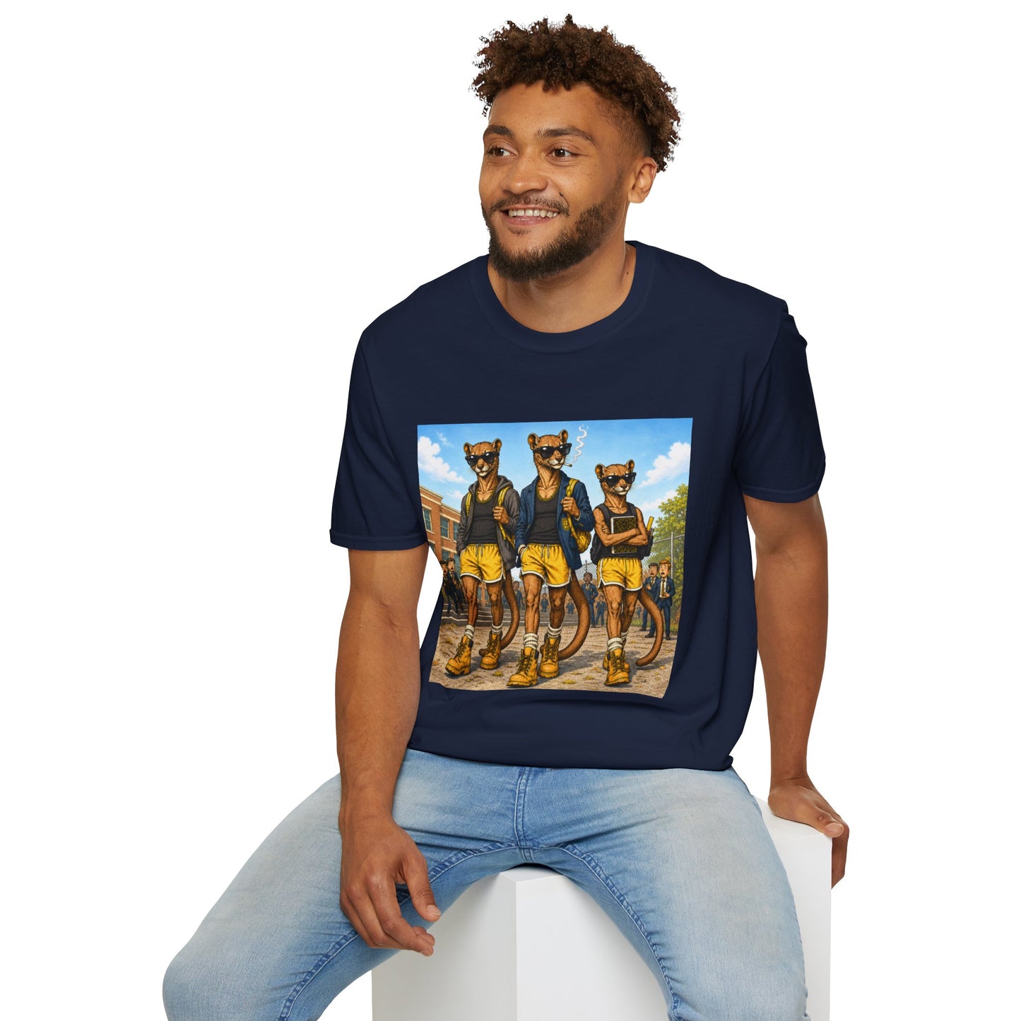 Fossa Schoolboys T-Shirt — Funny Show-Off Student Graphic Tee