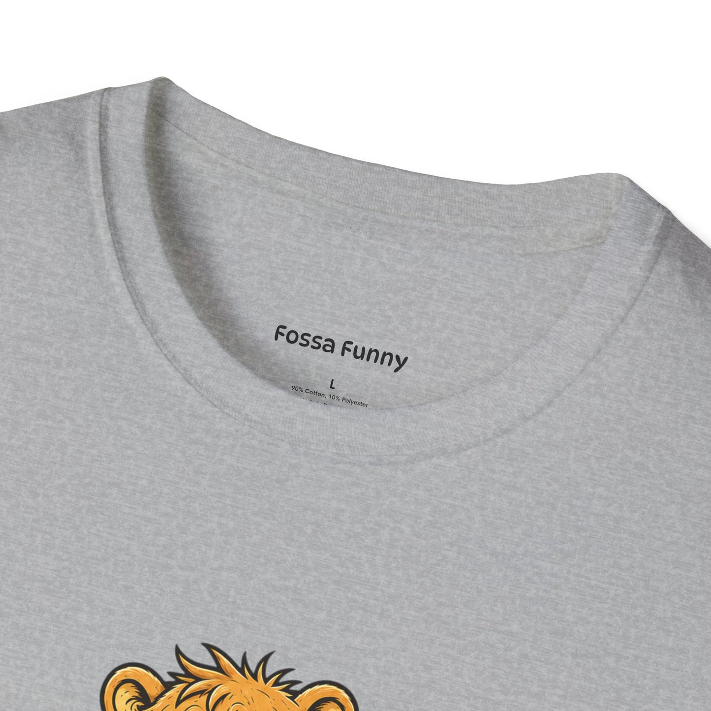 Coffee Powered Fossa T-Shirt — Funny Loading Animal Graphic Tee