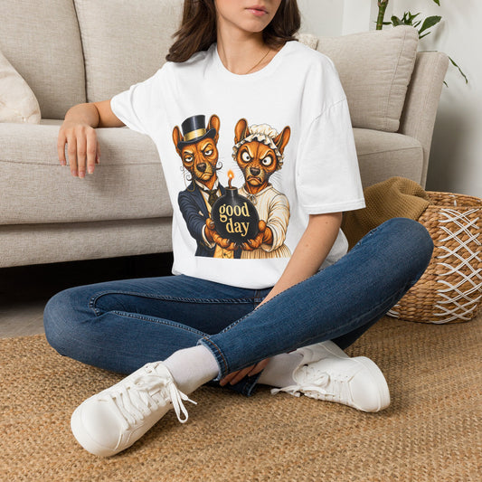 Fossa Newlyweds T-Shirt — Funny Good Day Couple Graphic Tee