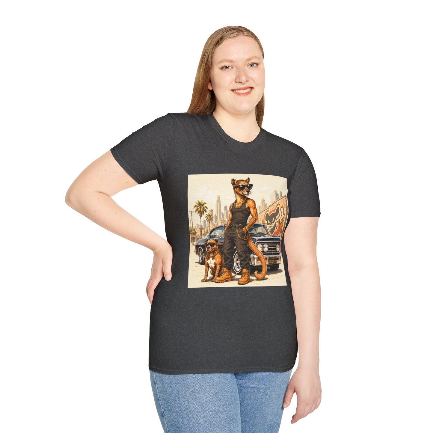 Fossa Gangster T-Shirt — Retro Street Fossa Vintage Car Graphic Tee