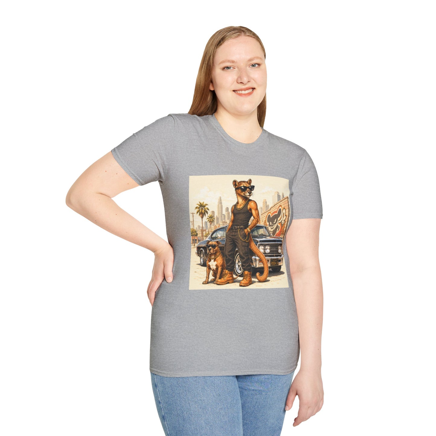 Fossa Gangster T-Shirt — Retro Street Fossa Vintage Car Graphic Tee