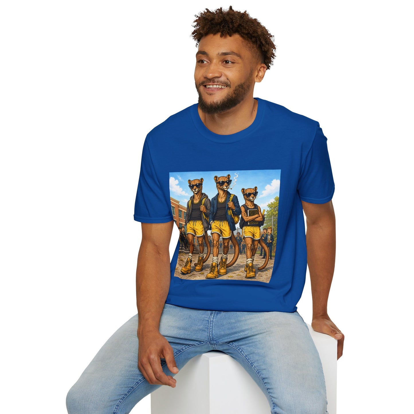 Fossa Schoolboys T-Shirt — Funny Show-Off Student Graphic Tee