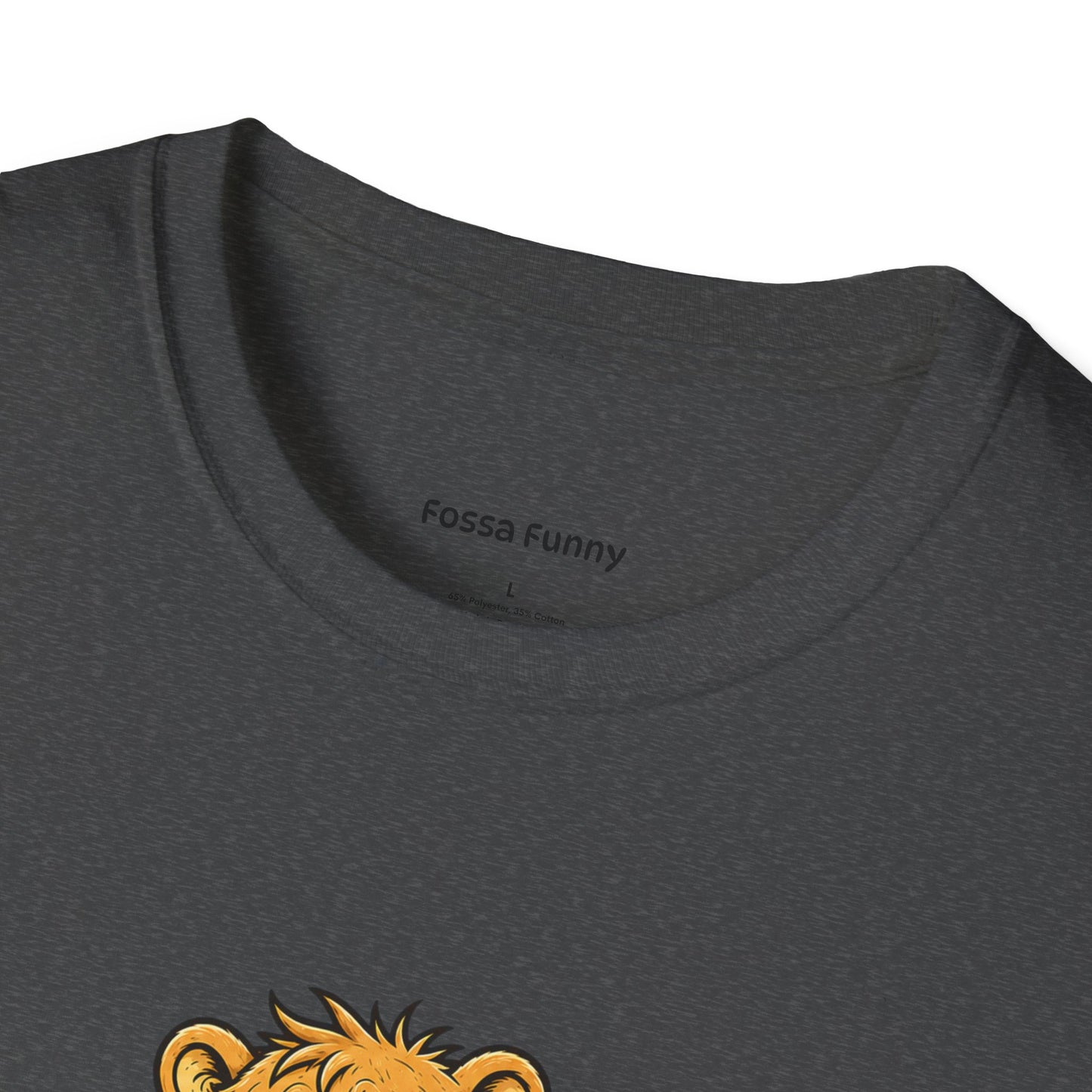 Coffee Powered Fossa T-Shirt — Funny Loading Animal Graphic Tee