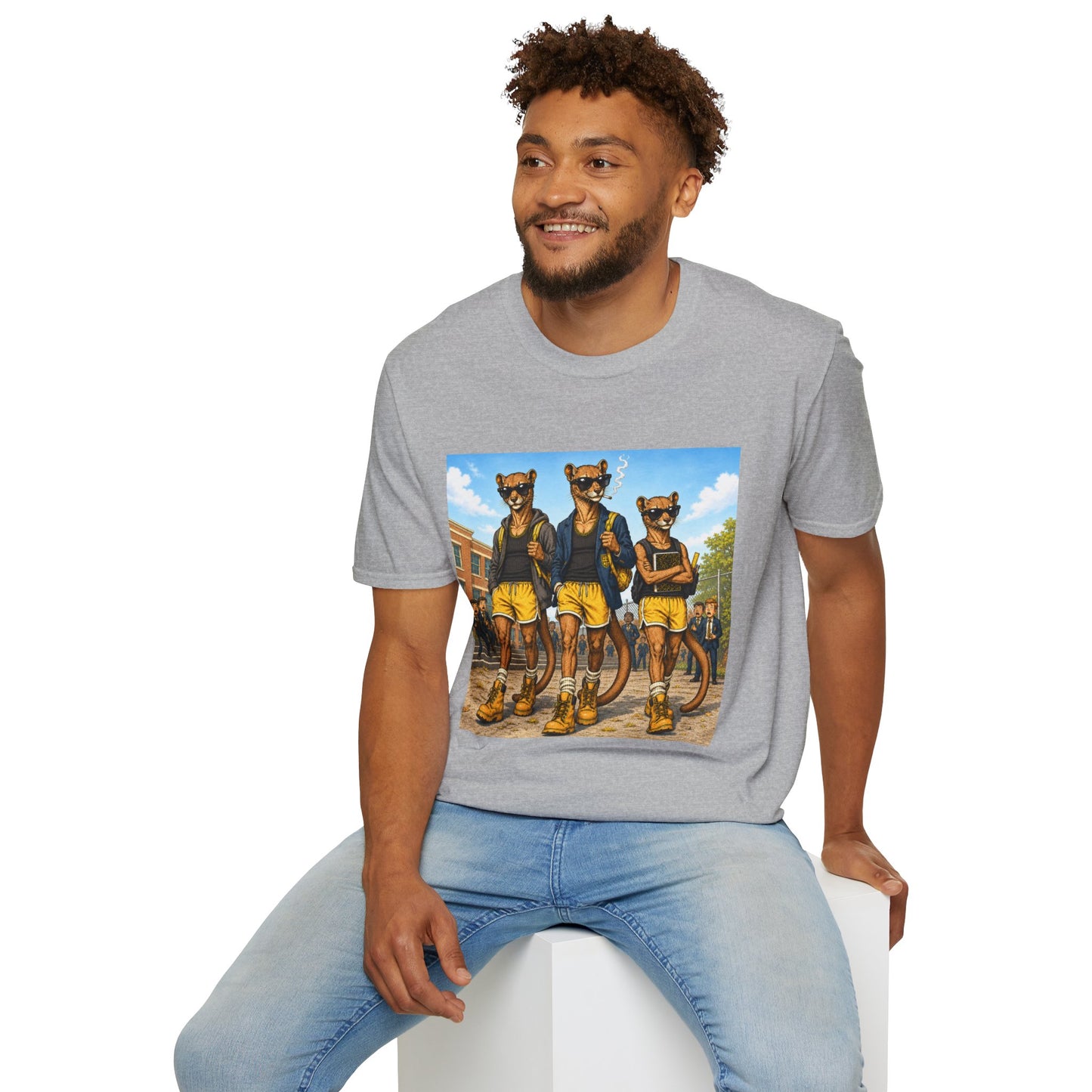 Fossa Schoolboys T-Shirt — Funny Show-Off Student Graphic Tee