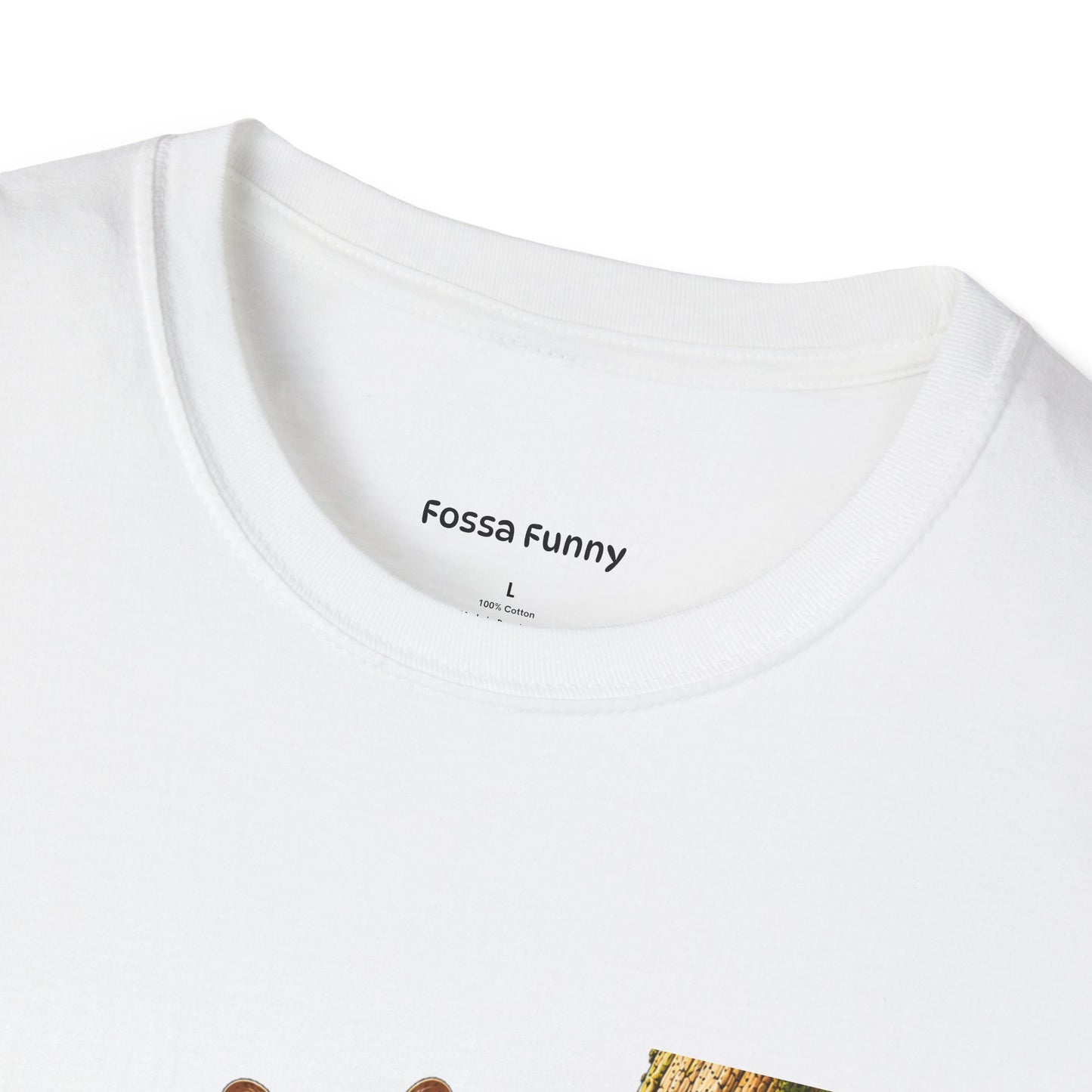 Climbing Fossa T-Shirt — Cute Madagascar Wildlife Graphic Tee