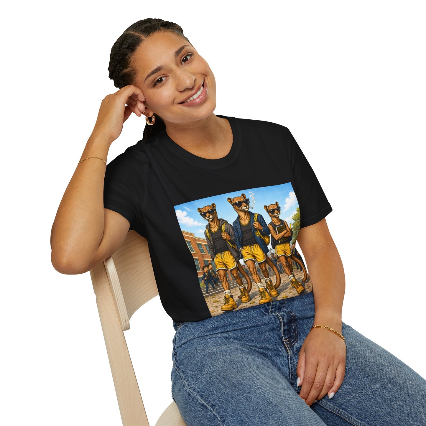 Fossa Schoolboys T-Shirt — Funny Show-Off Student Graphic Tee