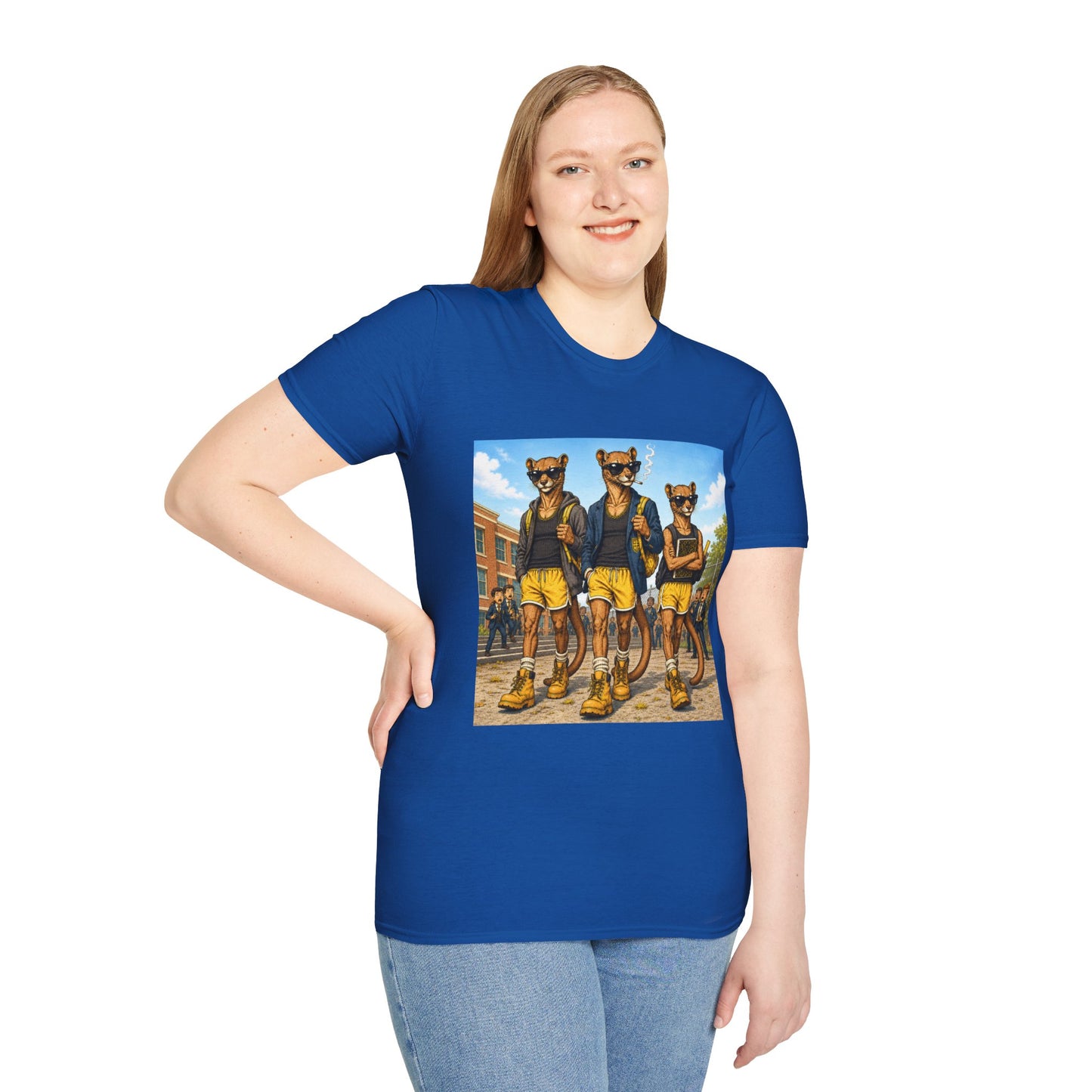 Fossa Schoolboys T-Shirt — Funny Show-Off Student Graphic Tee