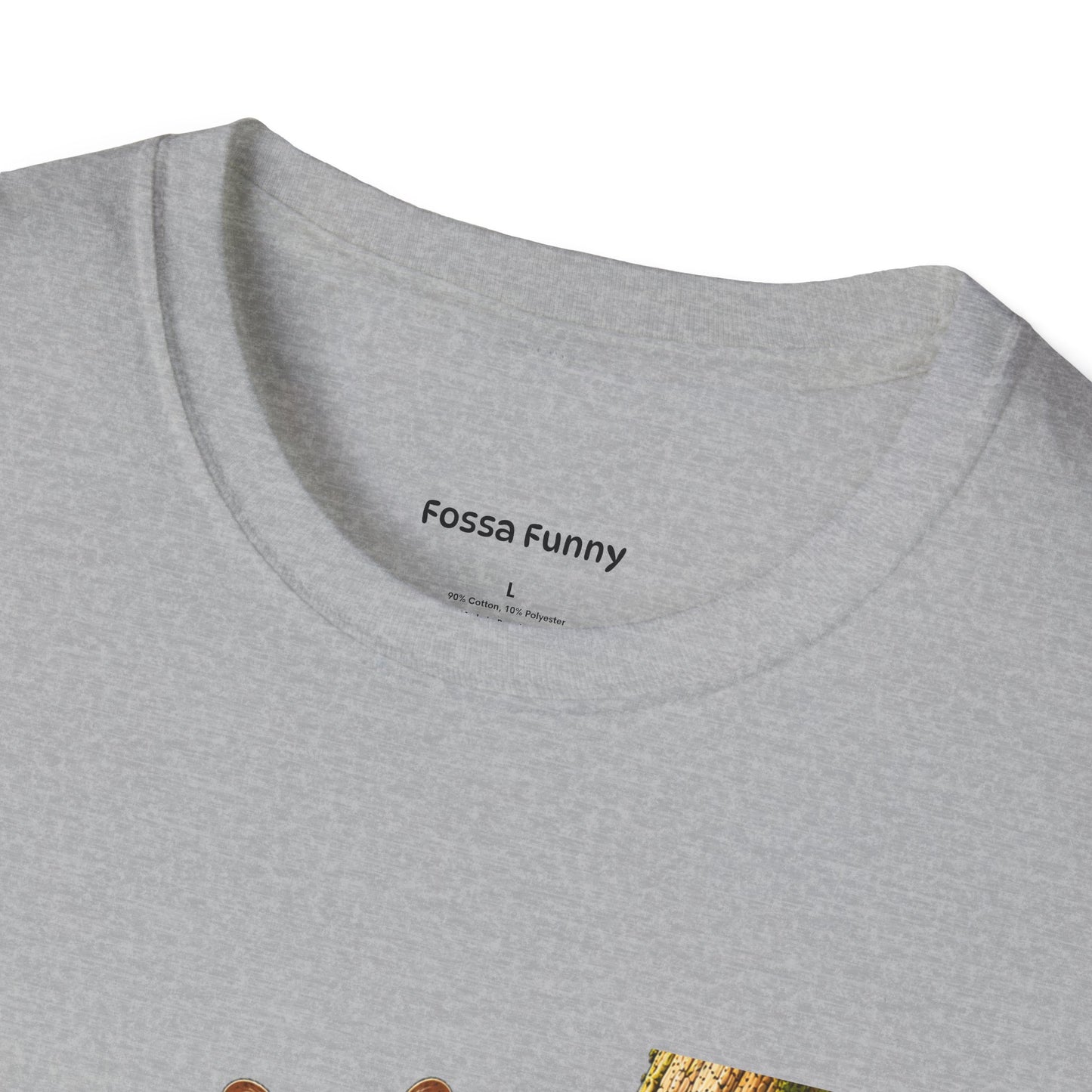 Climbing Fossa T-Shirt — Cute Madagascar Wildlife Graphic Tee