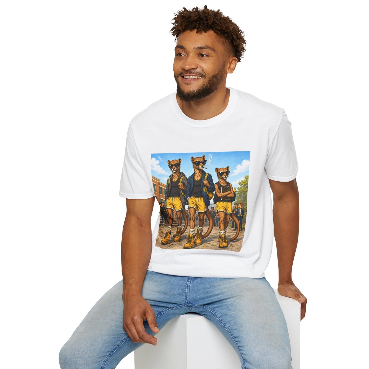 Fossa Schoolboys T-Shirt — Funny Show-Off Student Graphic Tee