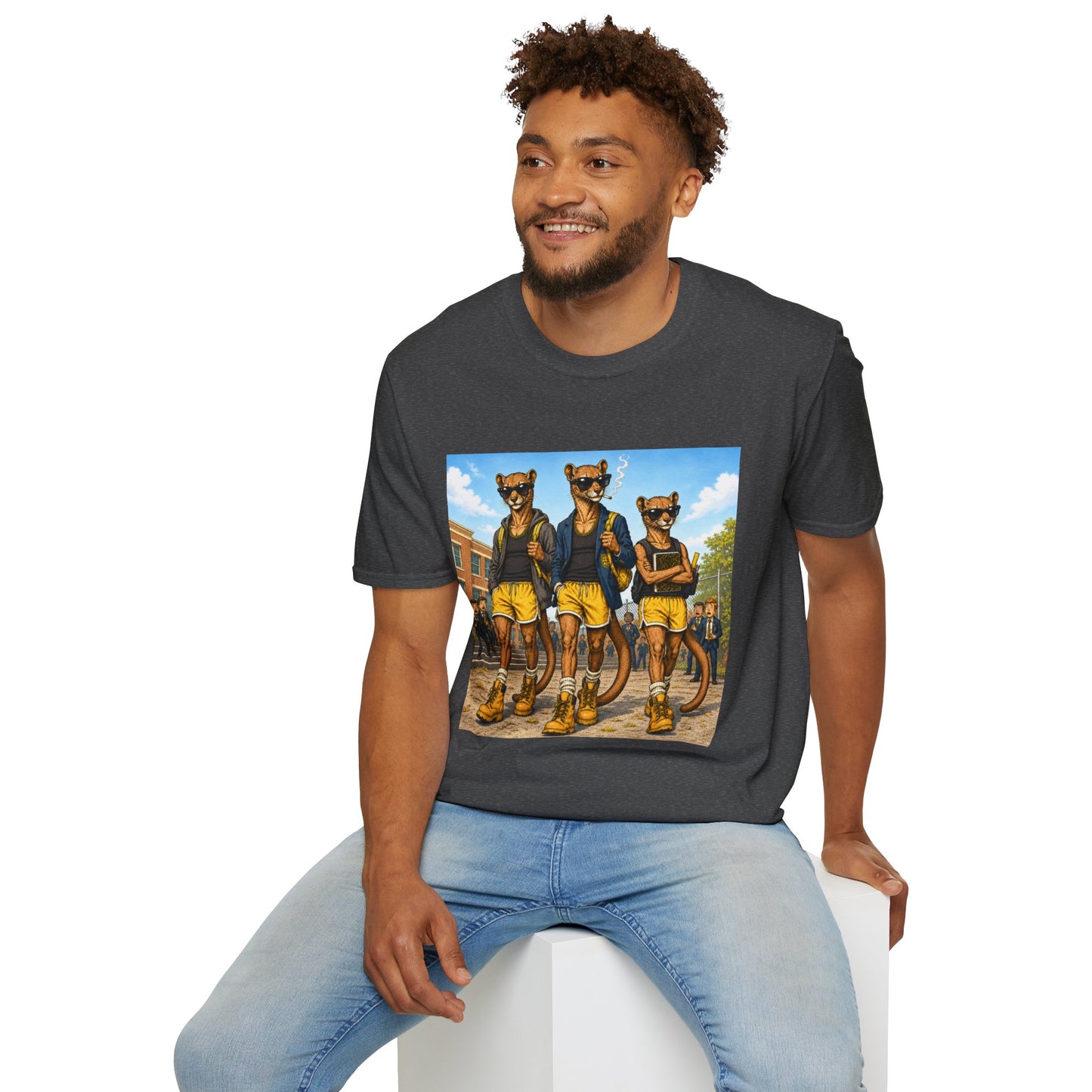 Fossa Schoolboys T-Shirt — Funny Show-Off Student Graphic Tee