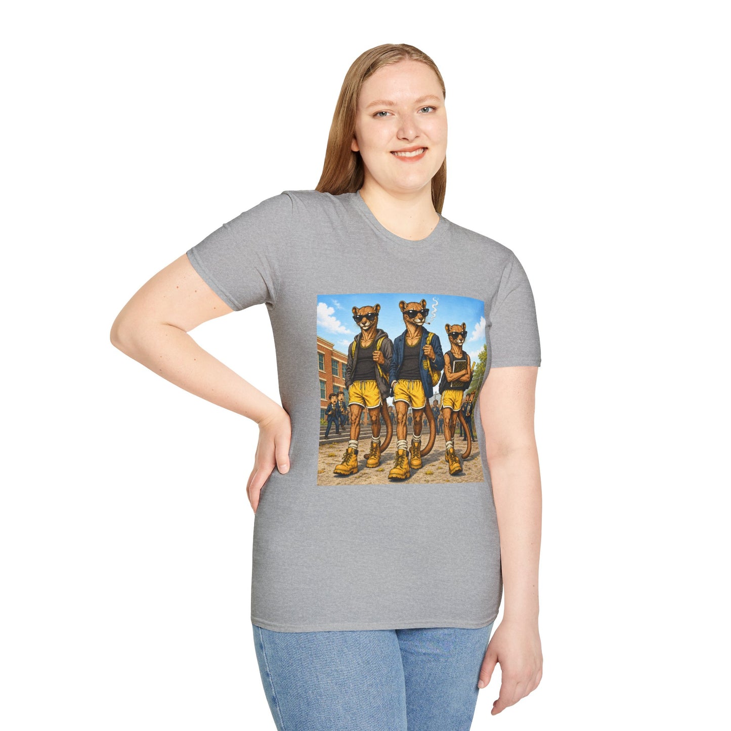 Fossa Schoolboys T-Shirt — Funny Show-Off Student Graphic Tee