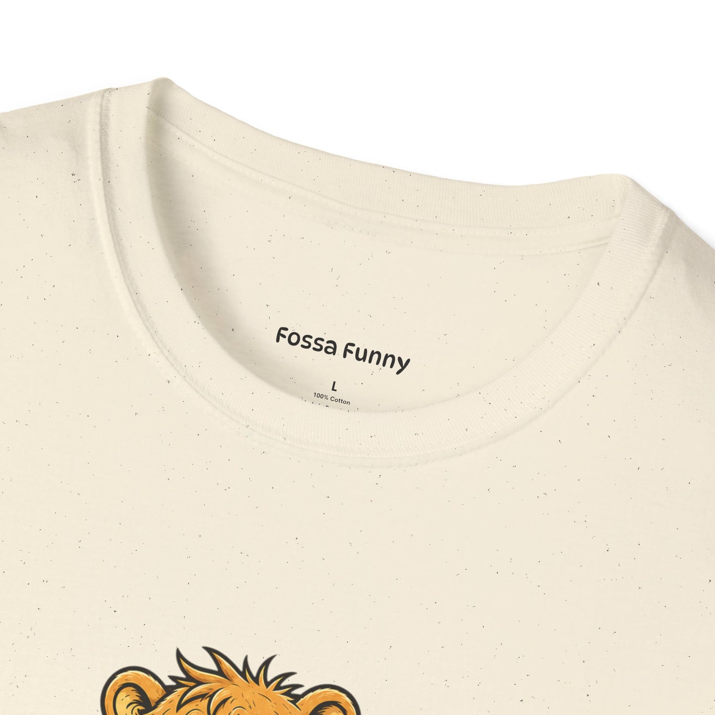 Coffee Powered Fossa T-Shirt — Funny Loading Animal Graphic Tee