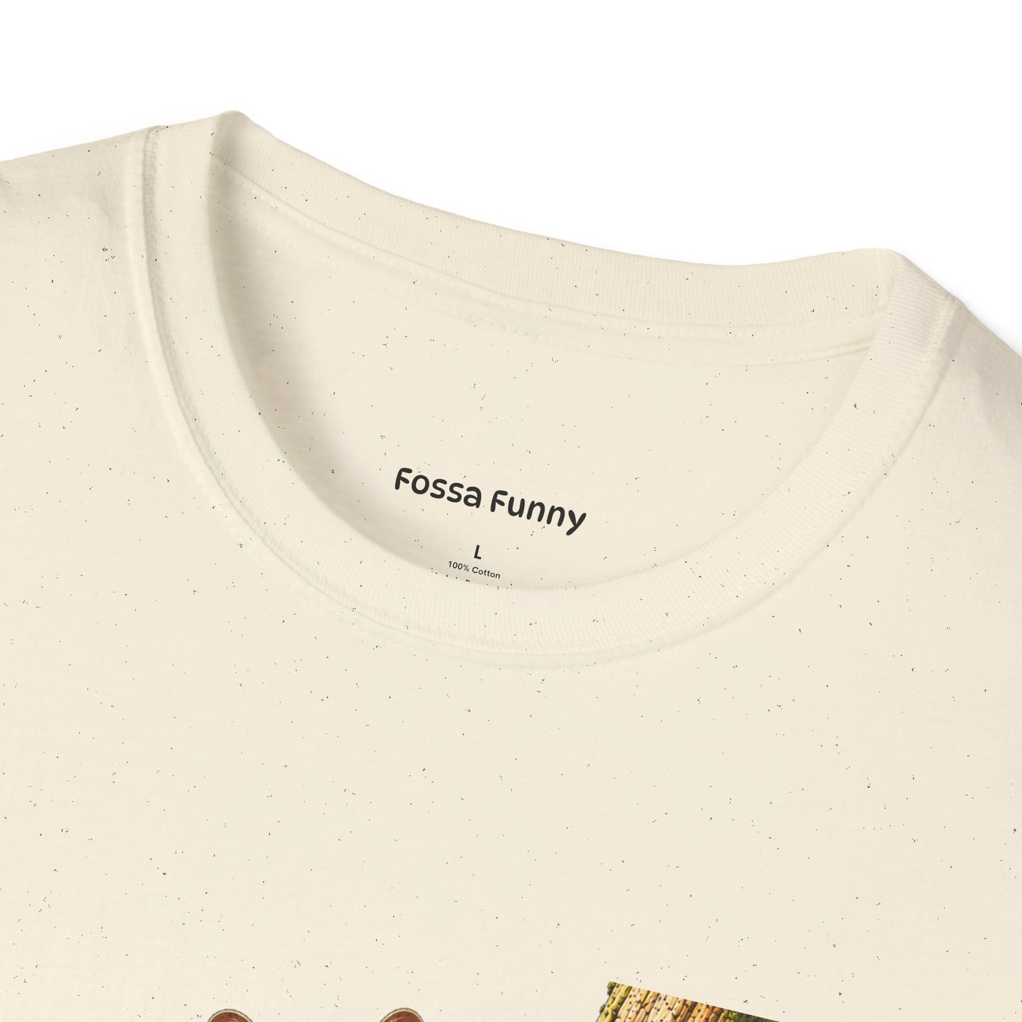 Climbing Fossa T-Shirt — Cute Madagascar Wildlife Graphic Tee