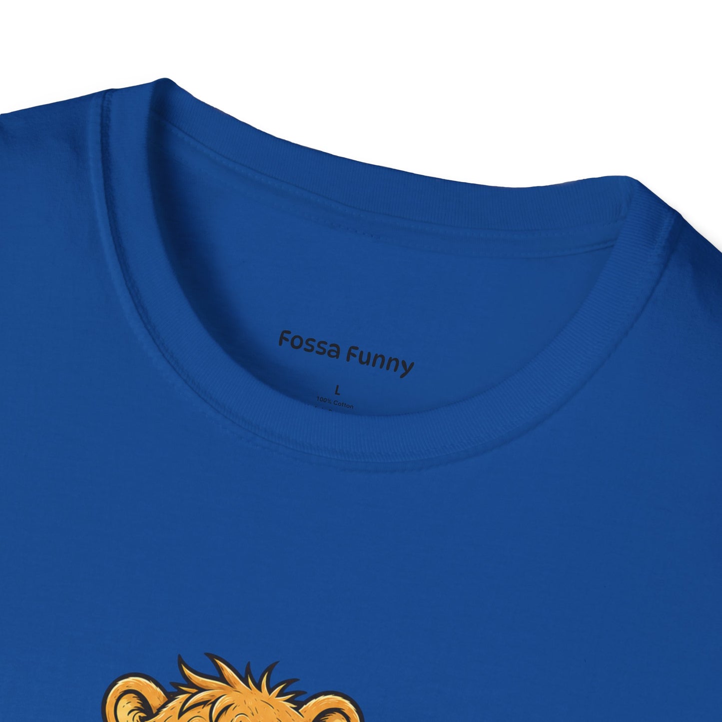 Coffee Powered Fossa T-Shirt — Funny Loading Animal Graphic Tee