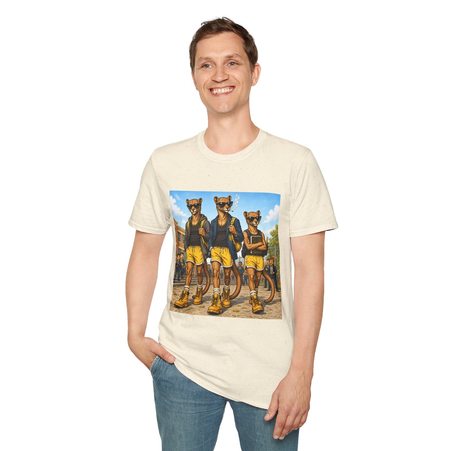 Fossa Schoolboys T-Shirt — Funny Show-Off Student Graphic Tee