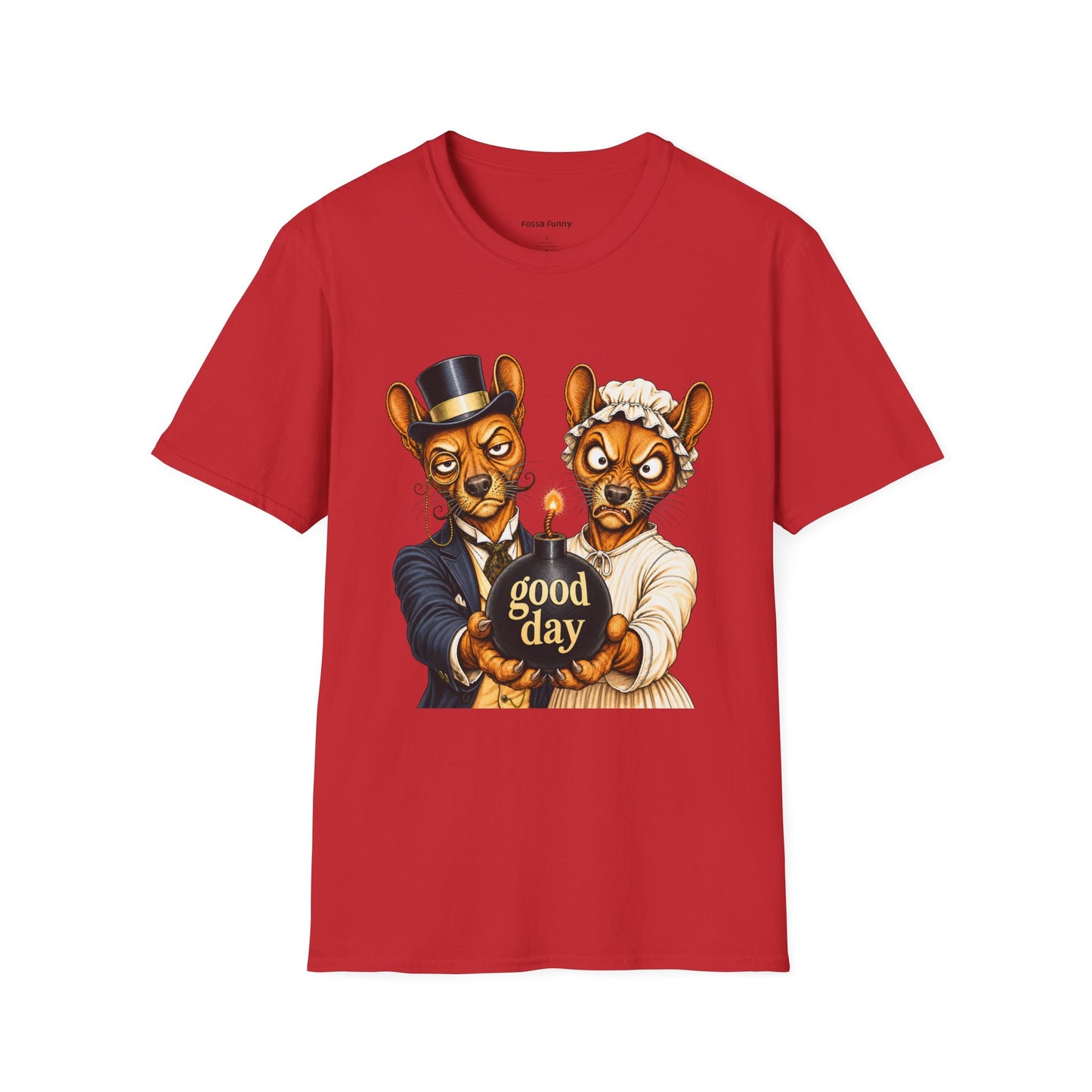 Fossa Newlyweds T-Shirt — Funny Good Day Couple Graphic Tee