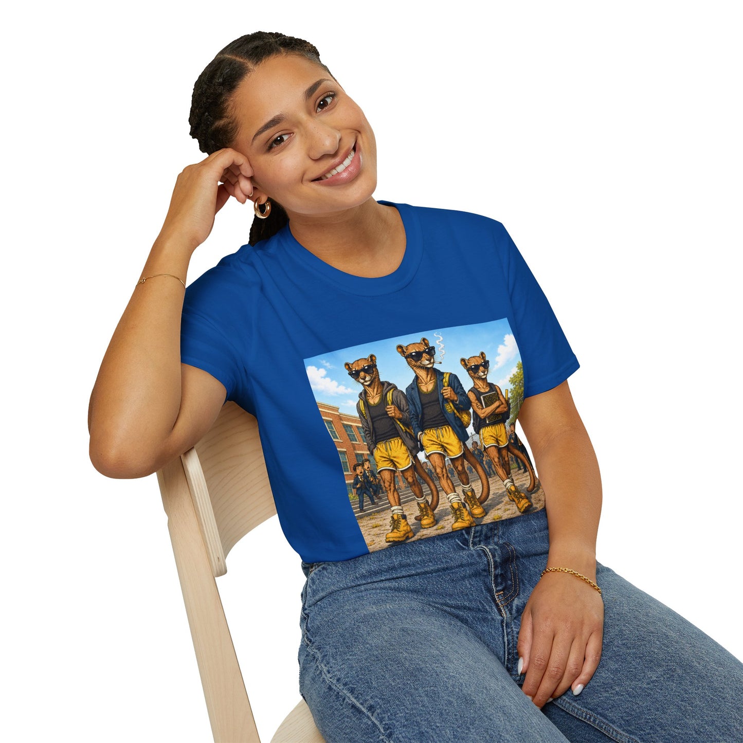 Fossa Schoolboys T-Shirt — Funny Show-Off Student Graphic Tee