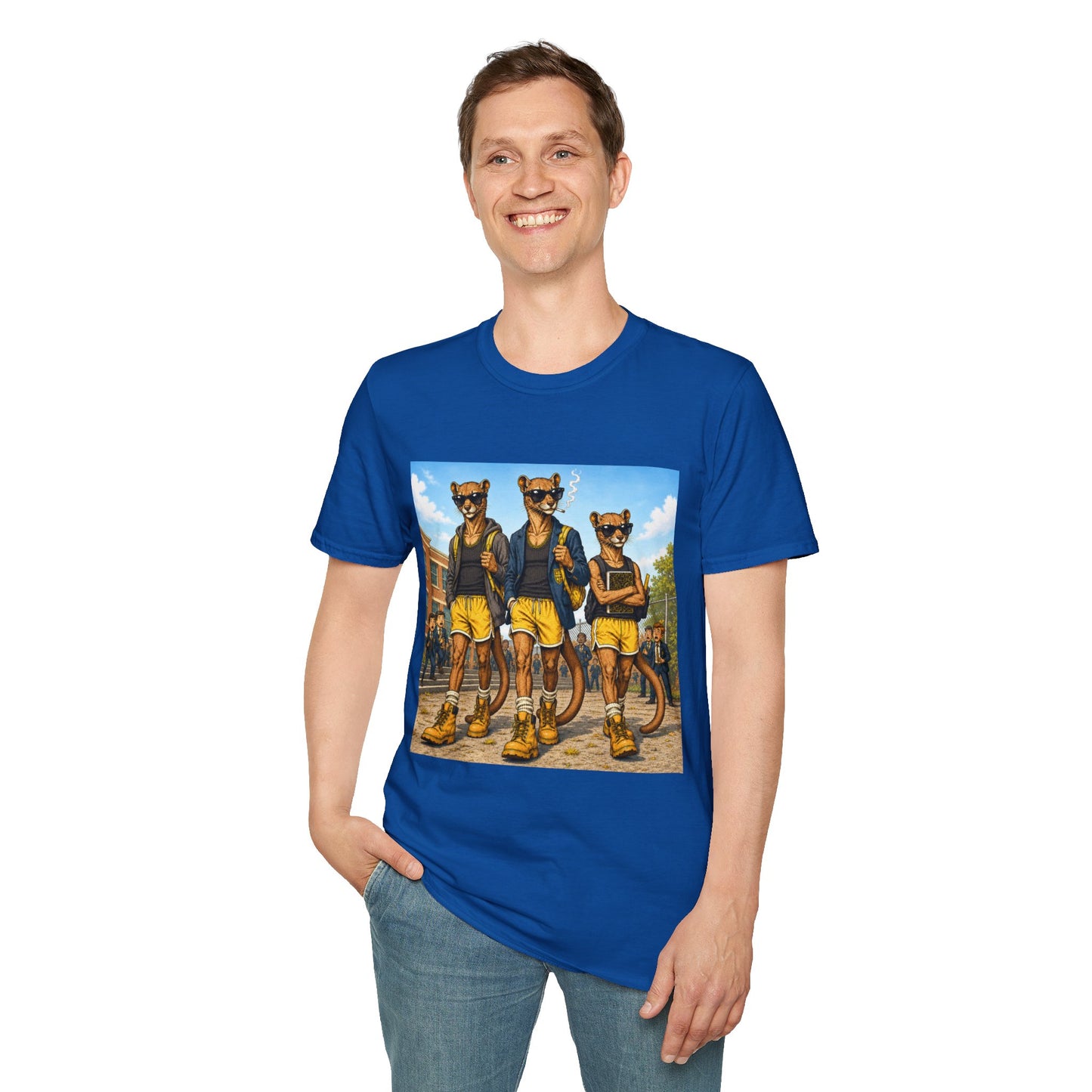 Fossa Schoolboys T-Shirt — Funny Show-Off Student Graphic Tee