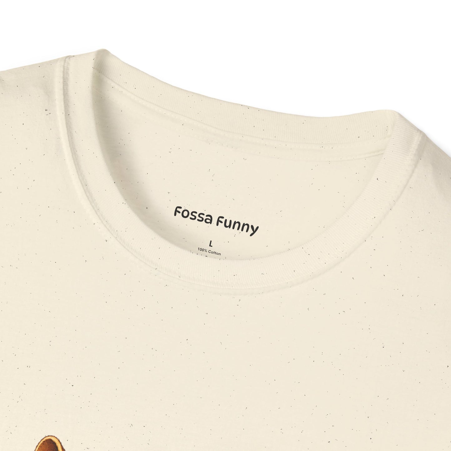 Protective Mama Fossa T-Shirt — A soft and heartwarming design celebrating the love between a mother and her baby
