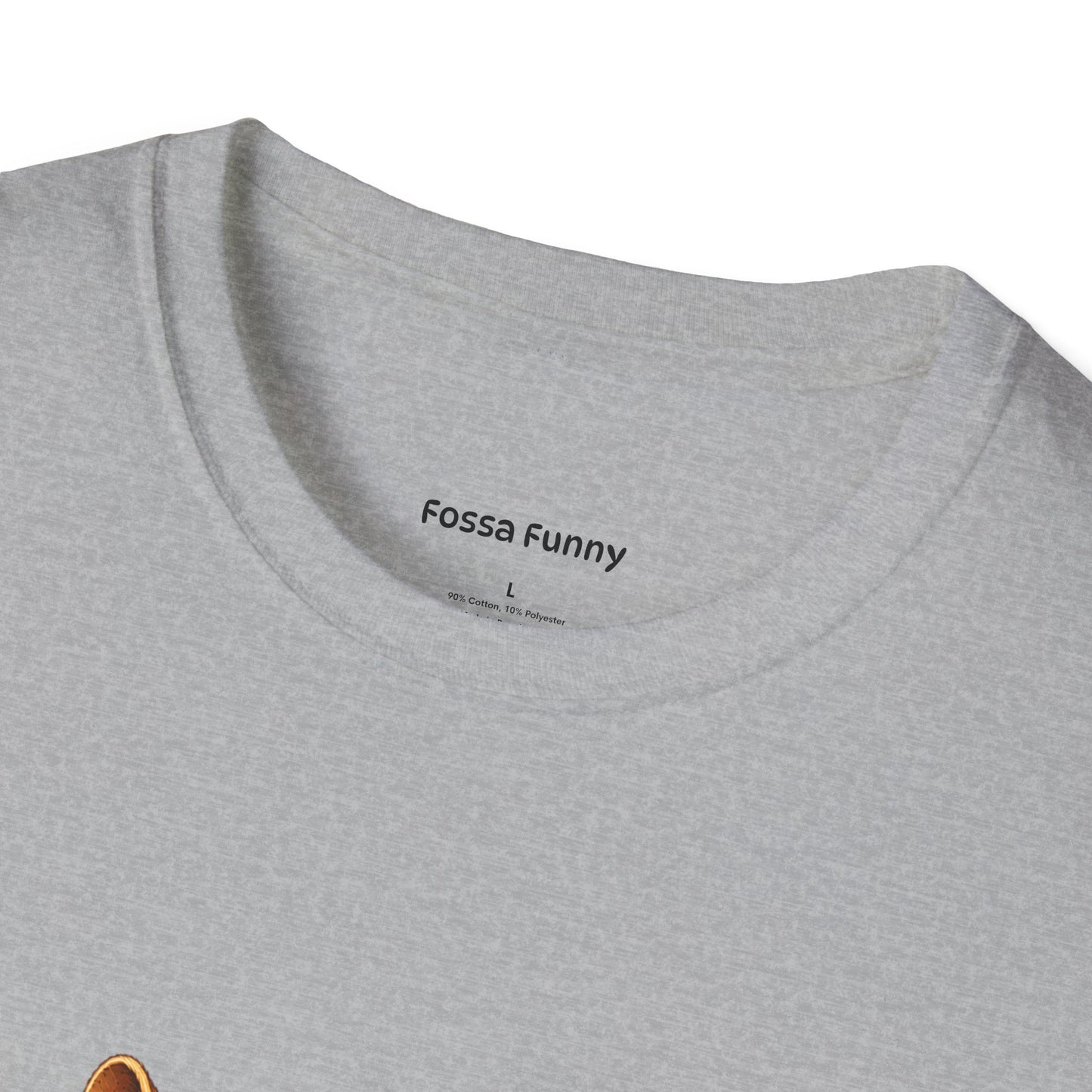 Protective Mama Fossa T-Shirt — A soft and heartwarming design celebrating the love between a mother and her baby