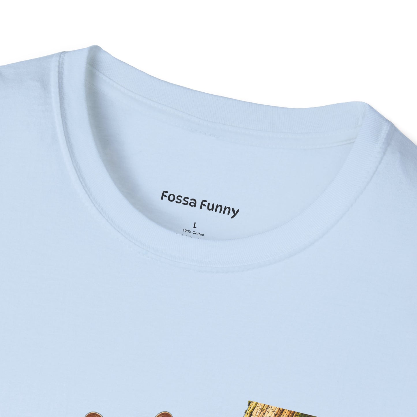 Climbing Fossa T-Shirt — Cute Madagascar Wildlife Graphic Tee