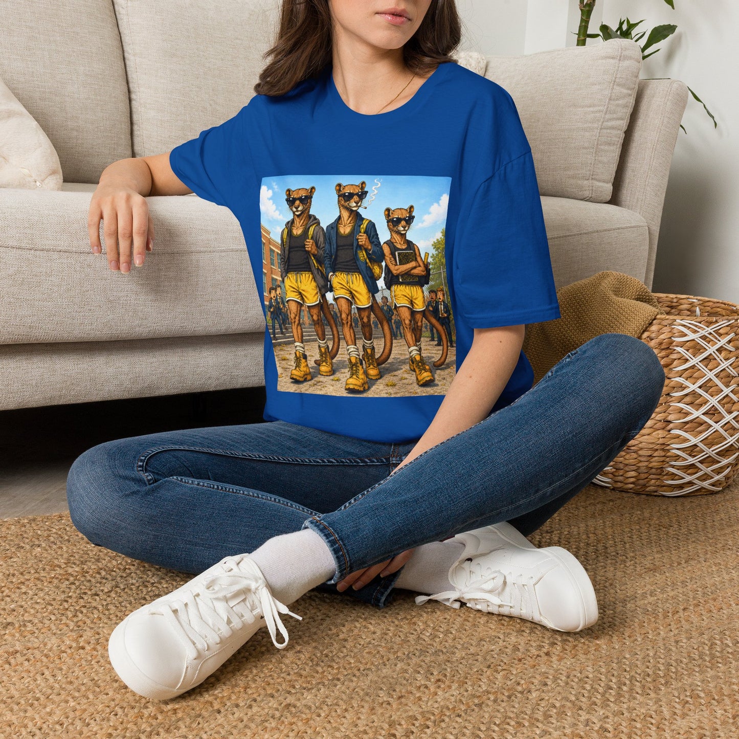 Fossa Schoolboys T-Shirt — Funny Show-Off Student Graphic Tee