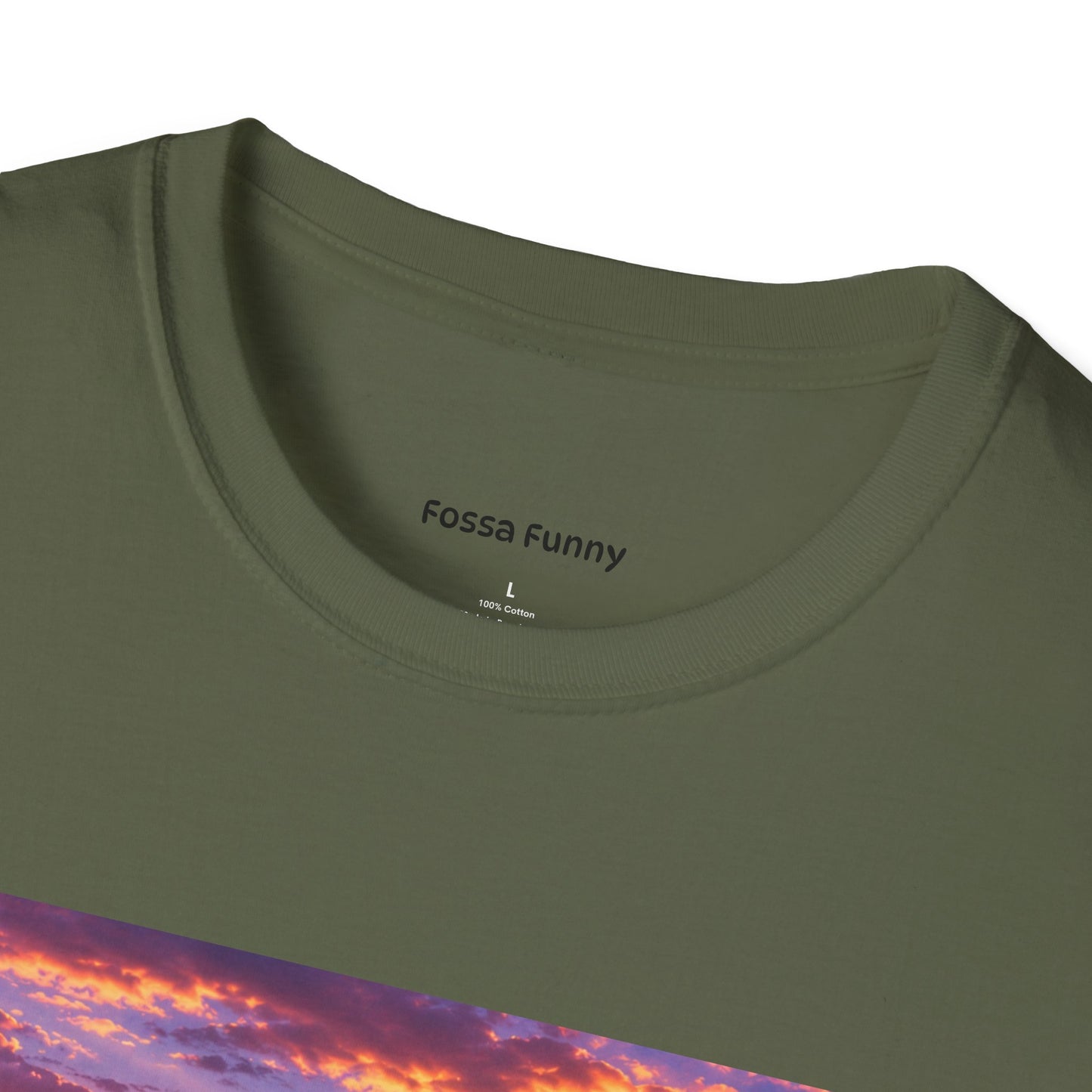 Lion and Zebra Sunset T-Shirt — African Safari Wildlife Graphic Tee