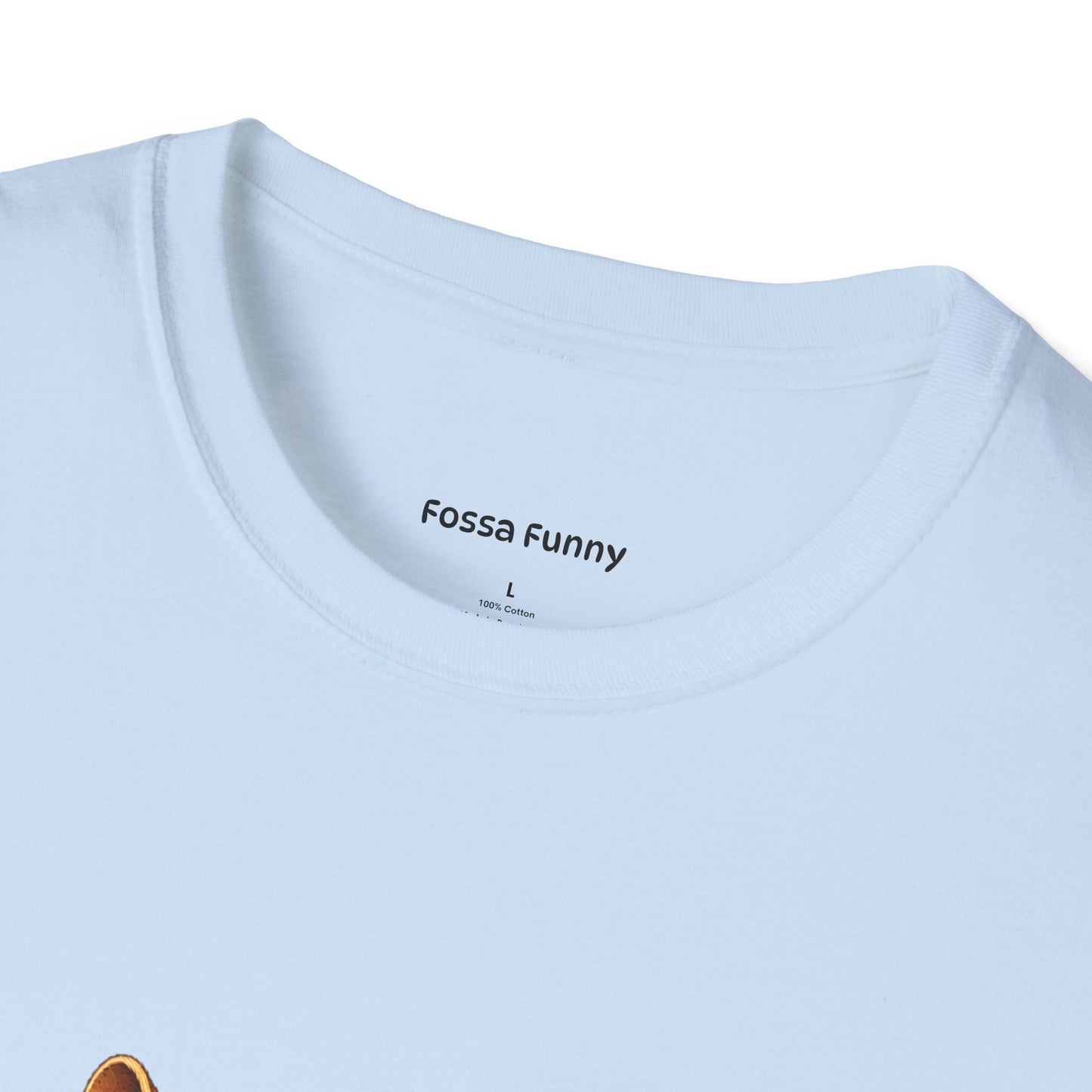 Protective Mama Fossa T-Shirt — A soft and heartwarming design celebrating the love between a mother and her baby