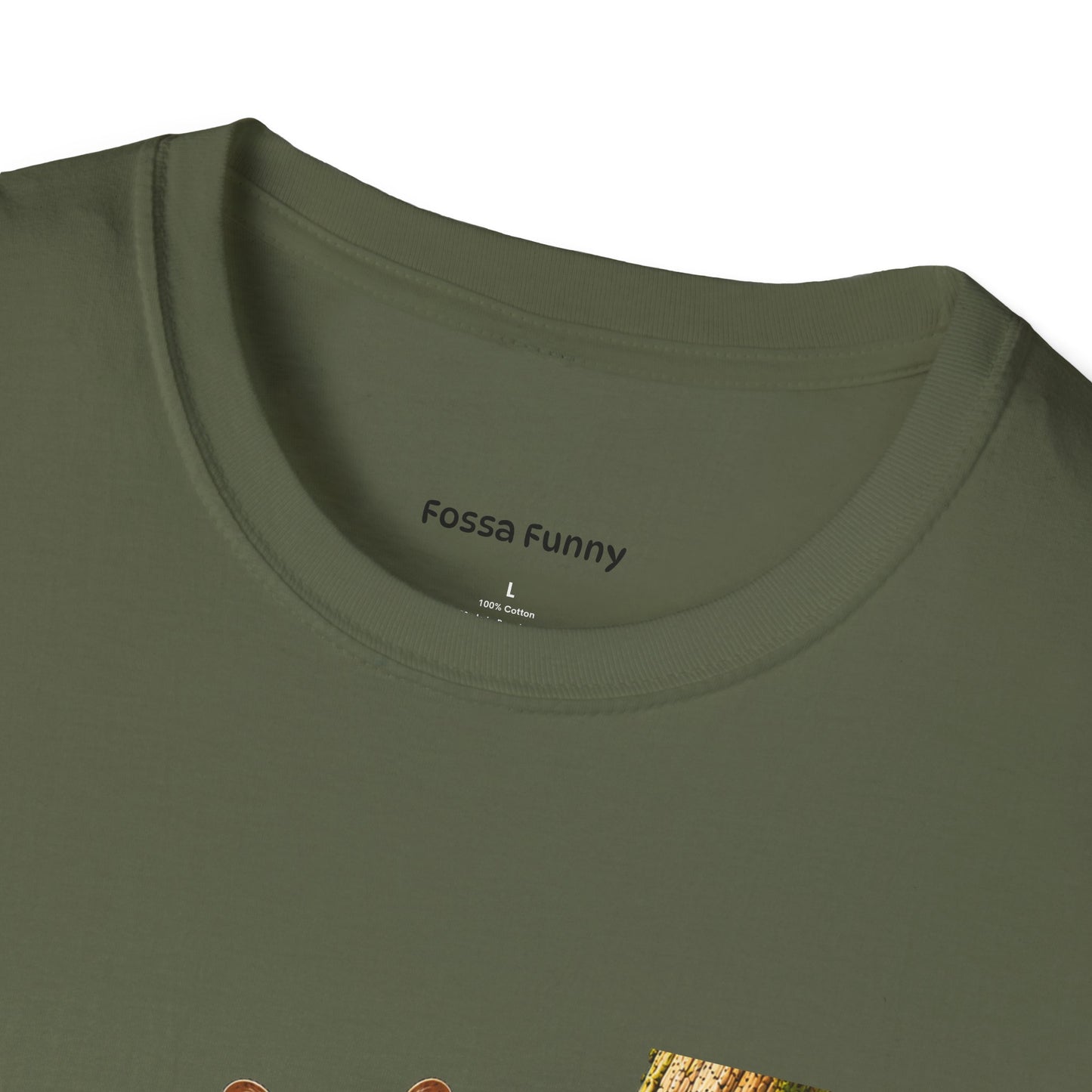 Climbing Fossa T-Shirt — Cute Madagascar Wildlife Graphic Tee