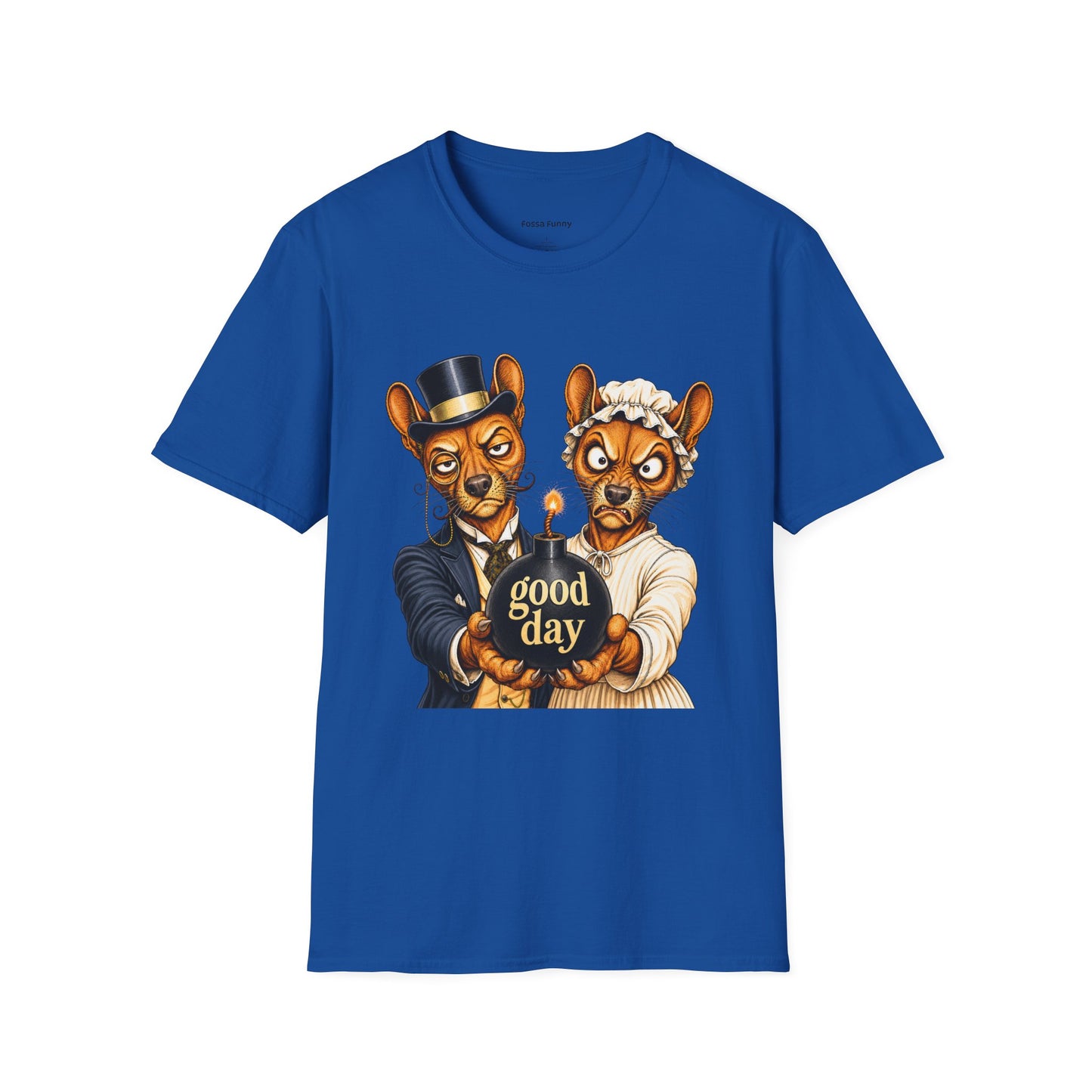 Fossa Newlyweds T-Shirt — Funny Good Day Couple Graphic Tee