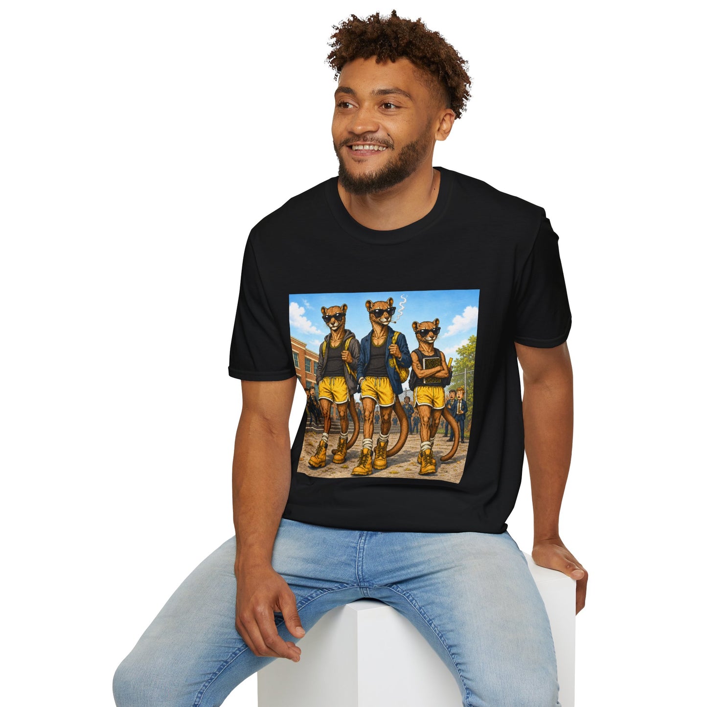 Fossa Schoolboys T-Shirt — Funny Show-Off Student Graphic Tee
